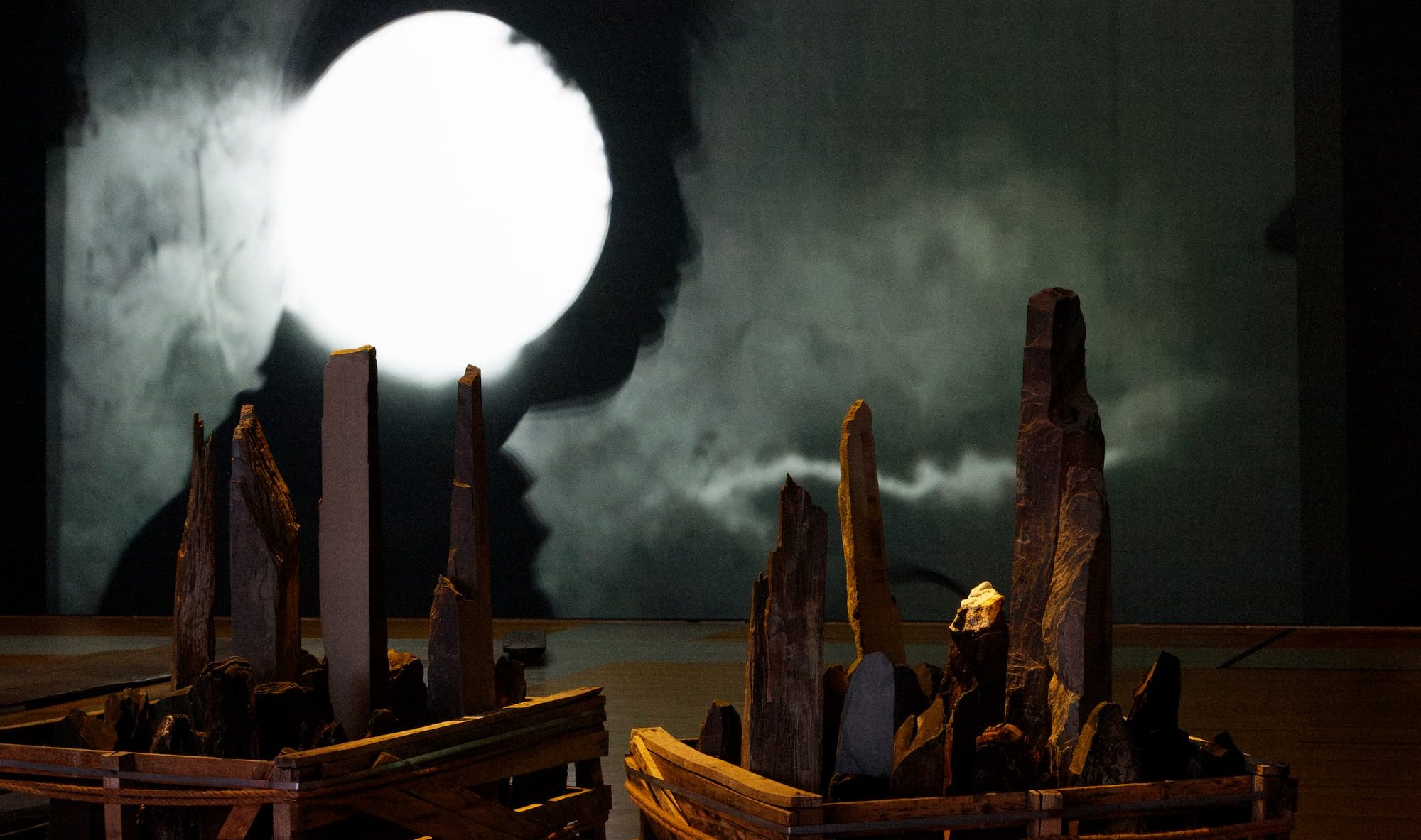 Vista da exposição «Evidence: Soundwalk Collective e Patti_Smith». Fotografia de António Jorge Silva.