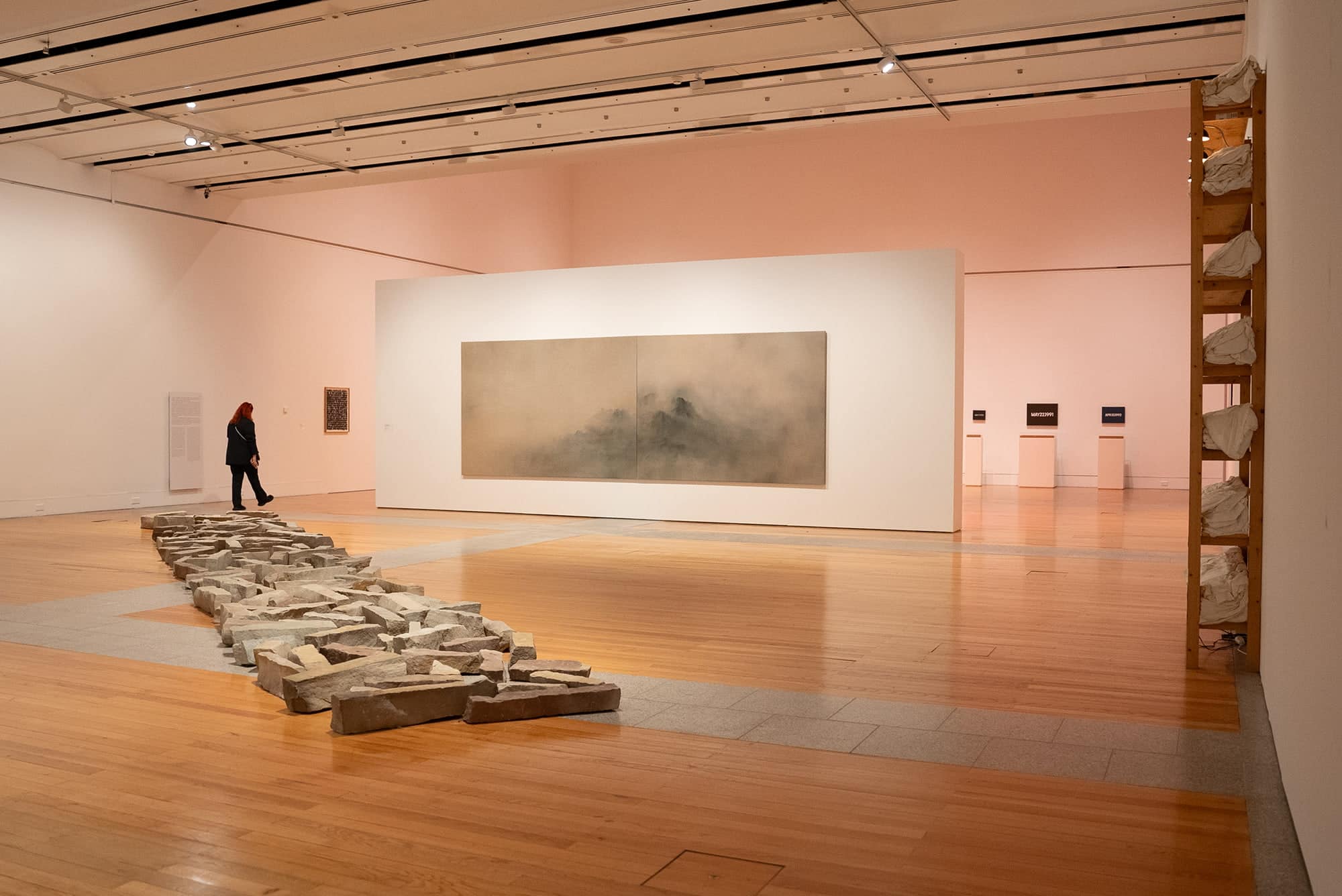 Vista parcial da exposição «Objeto, Corpo e Espaço» © MAC/CCB