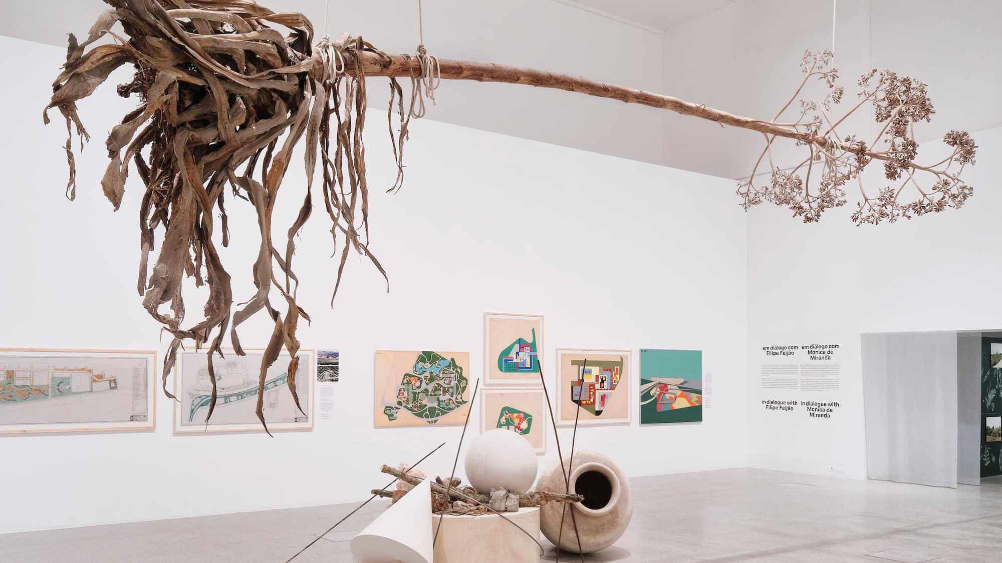 Vista de exposição.Burle Marx  (c) Fábio Cunha