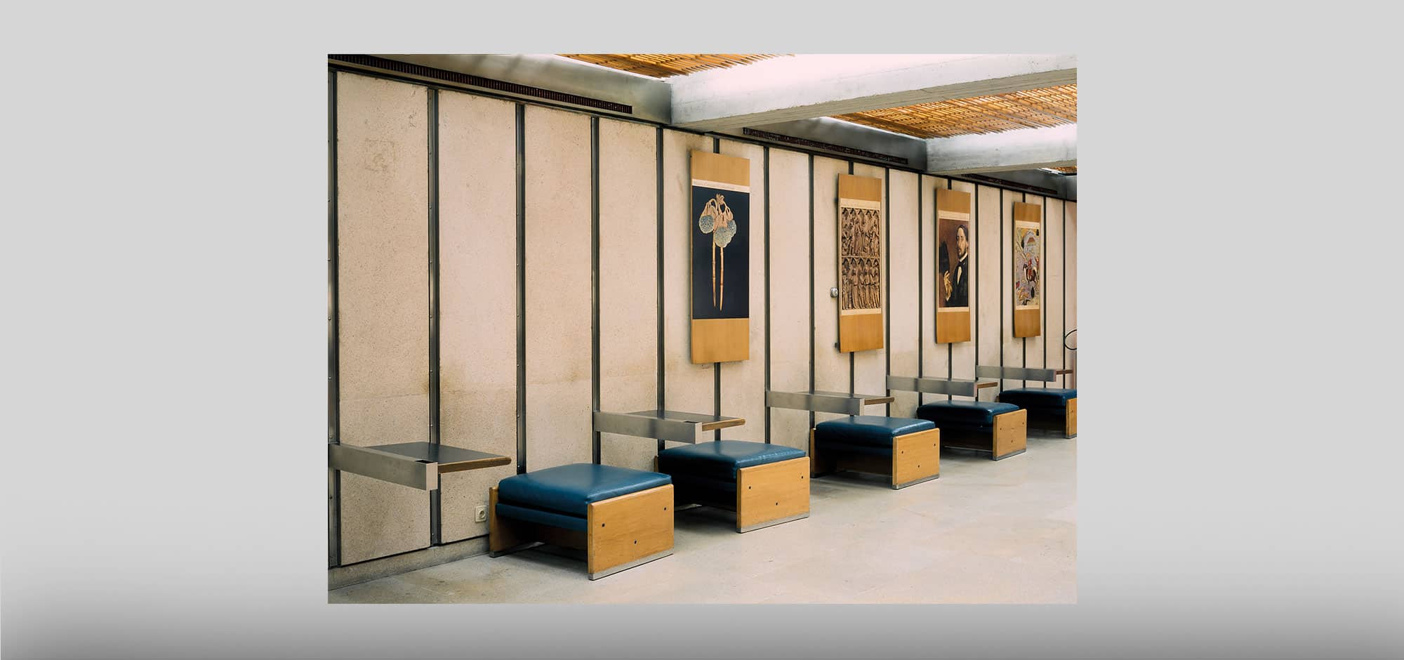 Banqueta Fundação - Fundação Calouste Gulbenkian - Daciano da Costa