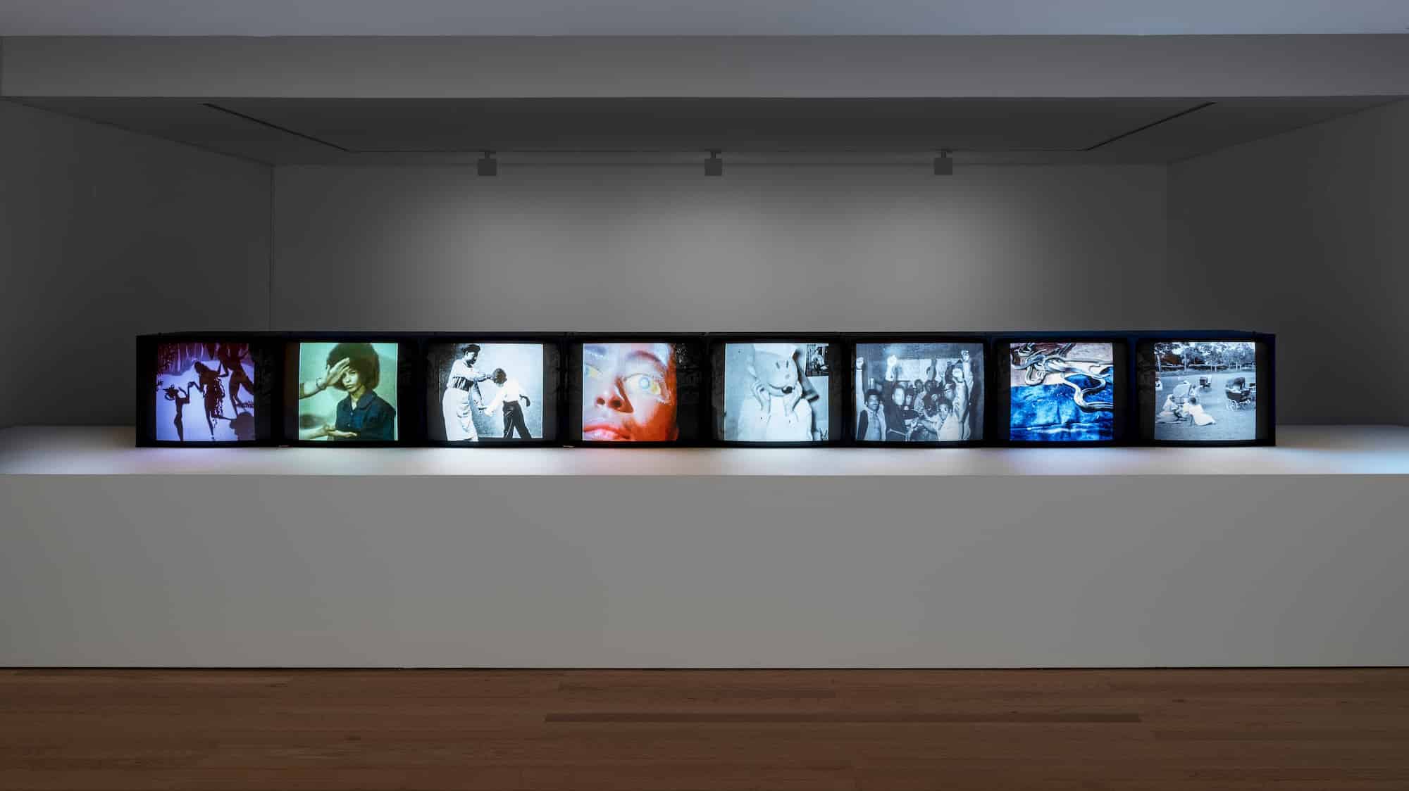 Vista parcial da exposição «Frida Orupabo» (c) António Jorge Silva