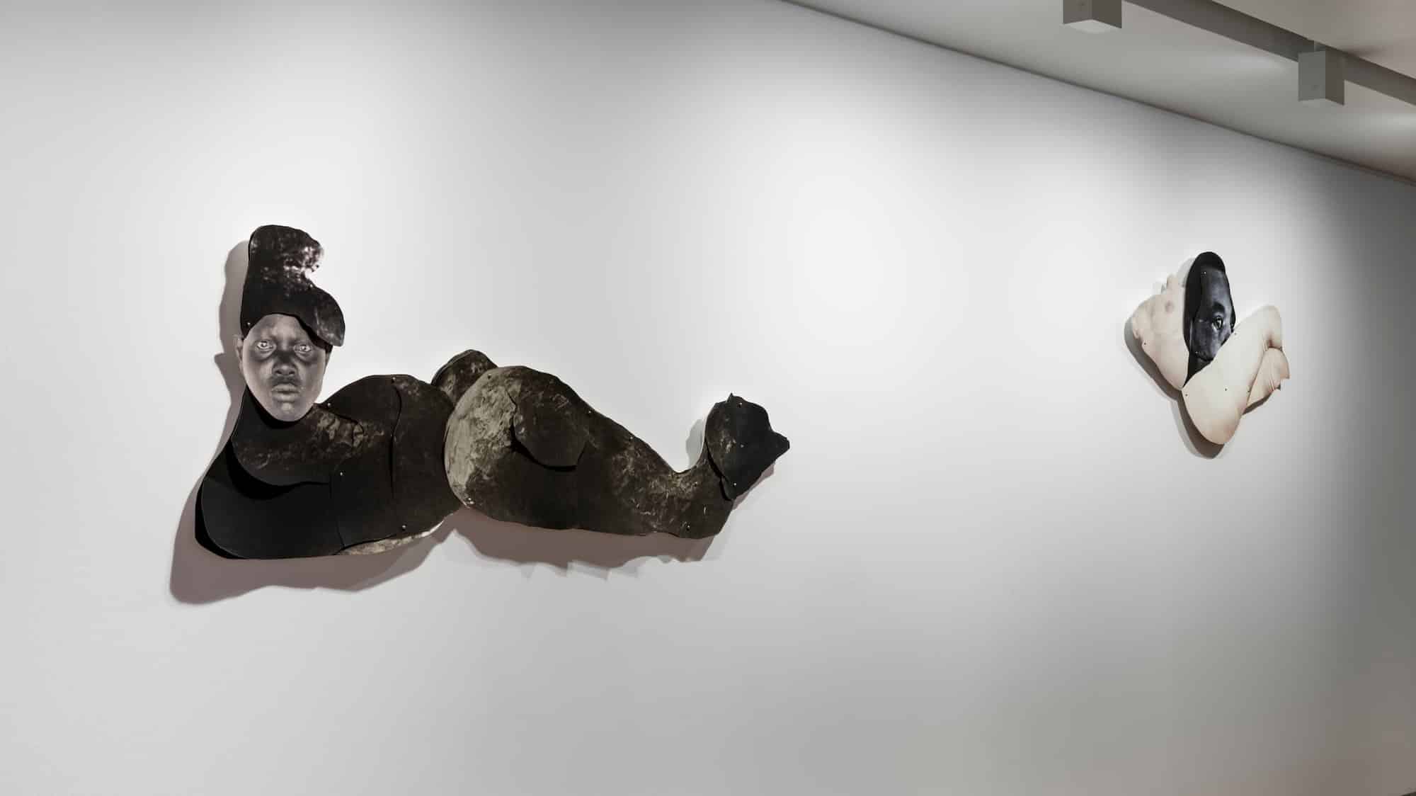 Vista parcial da exposição «Frida Orupabo» (c) António Jorge Silva